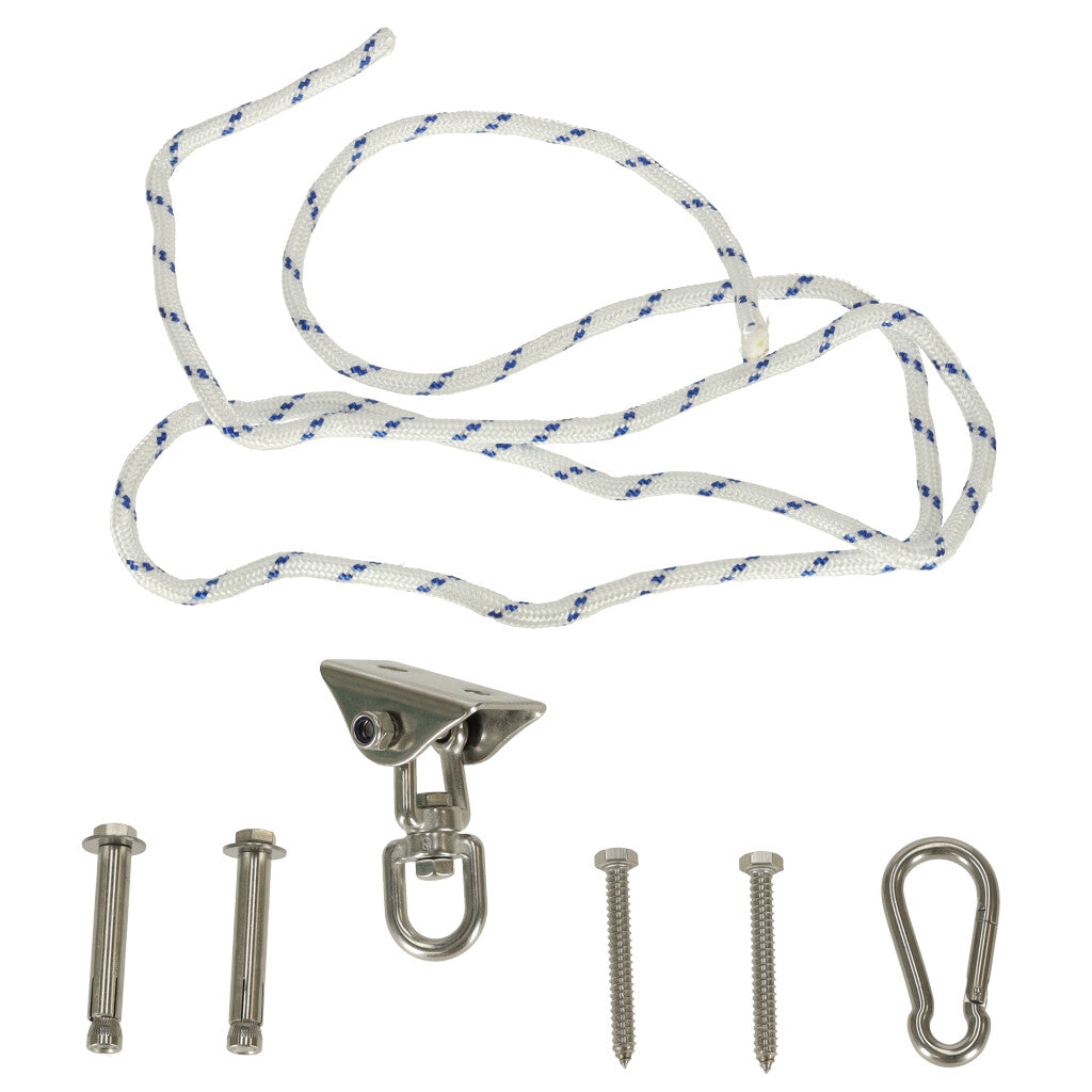 Plafond haak voor het bevestigen van een hangmat of schommel belastbaar tot 300 kg