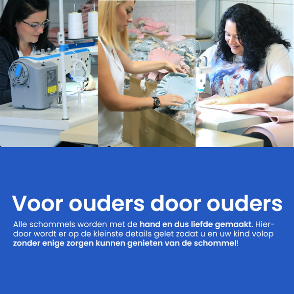 Meegroei Schommel 3-in-1 Hout – Blauw