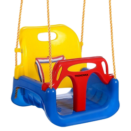 Trendmix Meegroei Schommel 3-in-1 Voor Baby, Peuter & Kleuter – Veilig Met Verstelbare Banden – Voor Binnen & Buiten Gebruik