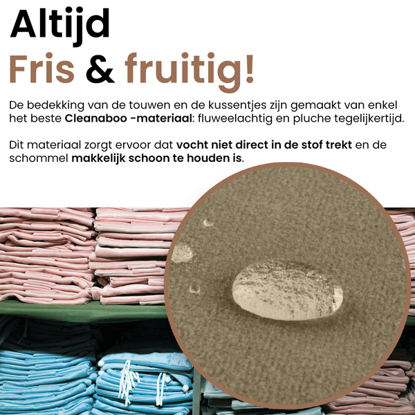 Meegroei Schommel 3-in-1 Hout – Beige/Bruin