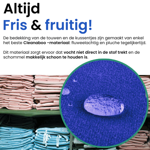 Meegroei Schommel 3-in-1 Hout – Blauw