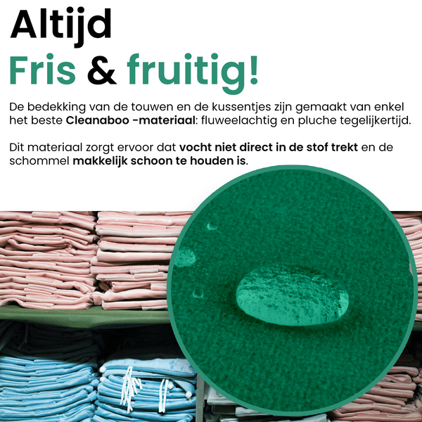 Meegroei Schommel 3-in-1 Hout – Groen