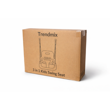 Afbeelding in Gallery-weergave laden, Trendmix Meegroei Schommel 3-in-1 Voor Baby, Peuter &amp; Kleuter – Veilig Met Verstelbare Banden – Voor Binnen &amp; Buiten Gebruik