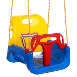 Trendmix Meegroei Schommel 3-in-1 Voor Baby, Peuter & Kleuter – Veilig Met Verstelbare Banden – Voor Binnen & Buiten Gebruik