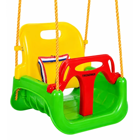 Trendmix Meegroei Schommel 3-in-1 Groen Voor Baby, Peuter & Kleuter – Veilig Met Verstelbare Banden – Voor Binnen & Buiten Gebruik