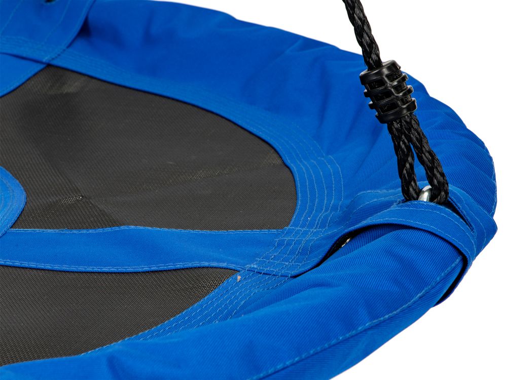 Nestschommel Buitenspeelgoed 100 cm blauw tot 100kg voor kinderen en volwassenen